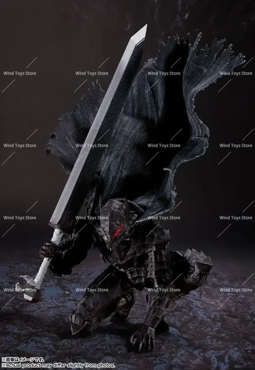 100% Original Bandai Sh Figuarts Shf Guts Berserker Heat Heat of The Passion Model of Action Figures Toys Figure PVC Gift