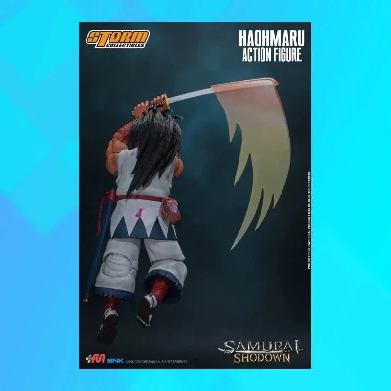 Brand-new Spot Storm Toys 1/12 SNK Soul King Pill HAOHMARU Primary Color Edition & Blood Edition Anime Figure Model Toy