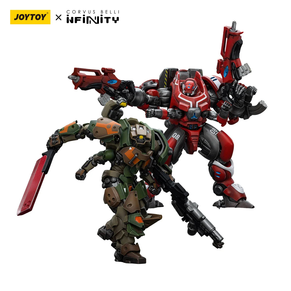 JOYTOY Infinity 1/18 Actionfiguren Mecha Anime 17cm Nomads Gecko Squadron Shakush Leicht gepanzerte Einheit Sammlermodell Spielzeug