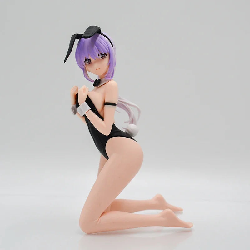 29cm Ikomochi Original Character Black Bunny Aoi Anime Girl Figure White Bunny Natsume Action Figure Adult Sexy Model Toys Gifts