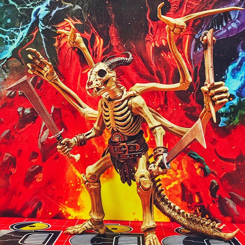 Genuine Four Horsemen Studio Mythic Legions Necronominus Series Undead Army Turpiculi Skeleton Beast  Action Figure Custom Model