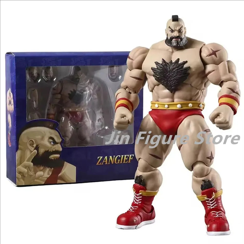 Game Street Fighter Zangief Action Figure Storm Toys ZANGIEF Figurine Model Toys SF The Final Challengers Collection Doll Gifts