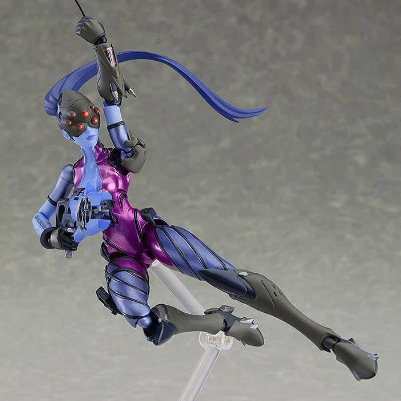 Max Original Figma Series《Overwatch Widowmaker》Action Figure Assembly Model Toys Collectible Model Ornaments Gifts for Children