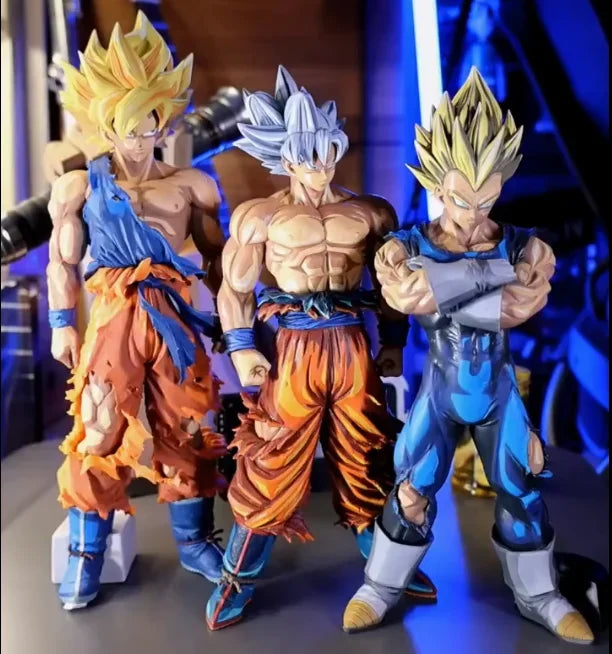In Stock Original Bandai BANPRESTO Grandista Dragon Ball Super Free Ultimate Effort Sun Goku Manga Color Model Toys Collection