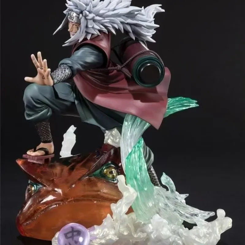Bandai In Stock Original Figuarts ZERO Anime Naruto Jiraiya Action Figure Model Toy Gift Collection Hobby DT