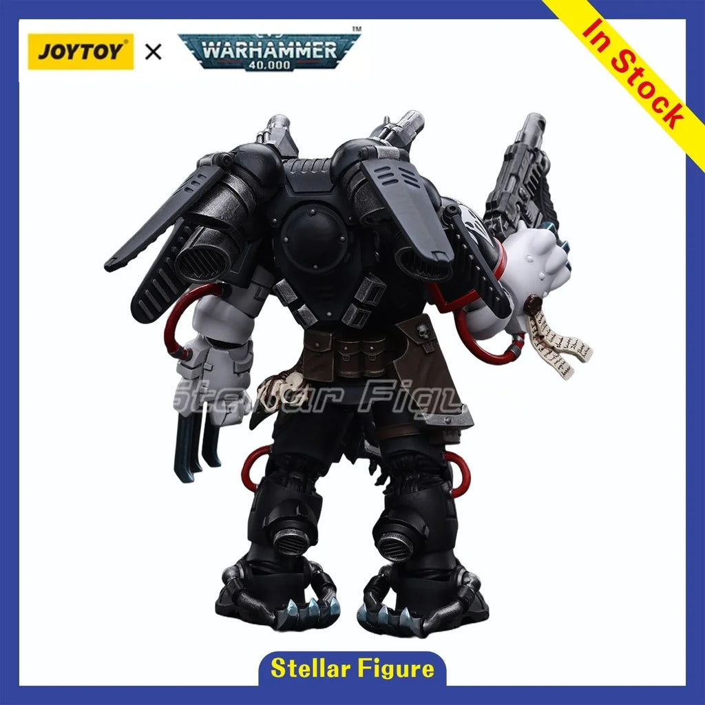 【SF】JOYTOYS 1/18 Action Figure Raven Guard Chapter Master Kayvaan Shrike Model Toys Gifts Collection Ornaments