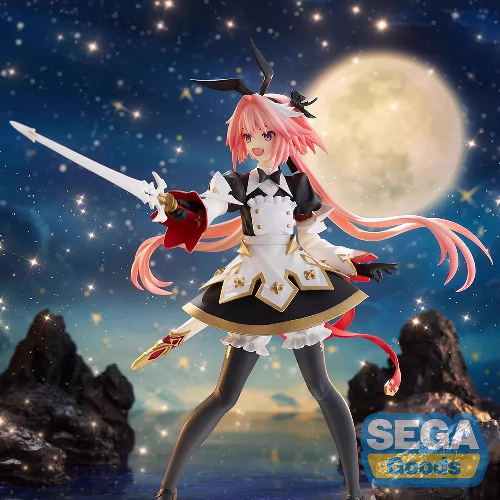 In Stock SEGA FiGURiZM Astolfo (Fate/Grand Order) Excellent 21cm Anime Model Figure Ornament Toys