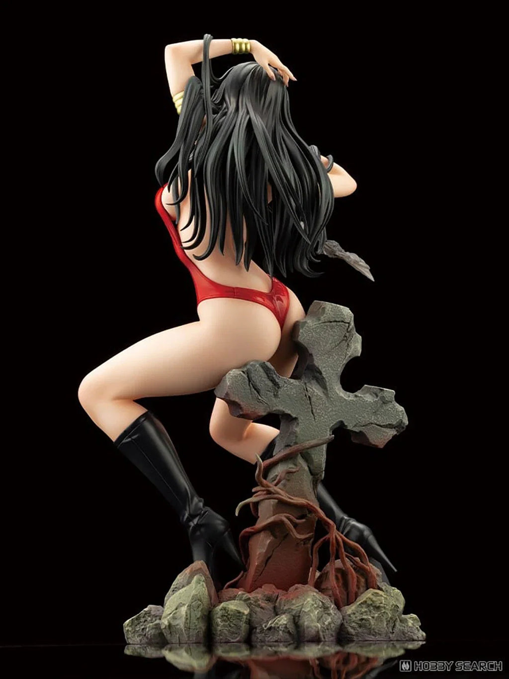In Stock Original Kotobukiya Prepainted Horror Bishoujo Vampirella 1/7 H=200mm Comic Character Figure Decoration Collection Gift
