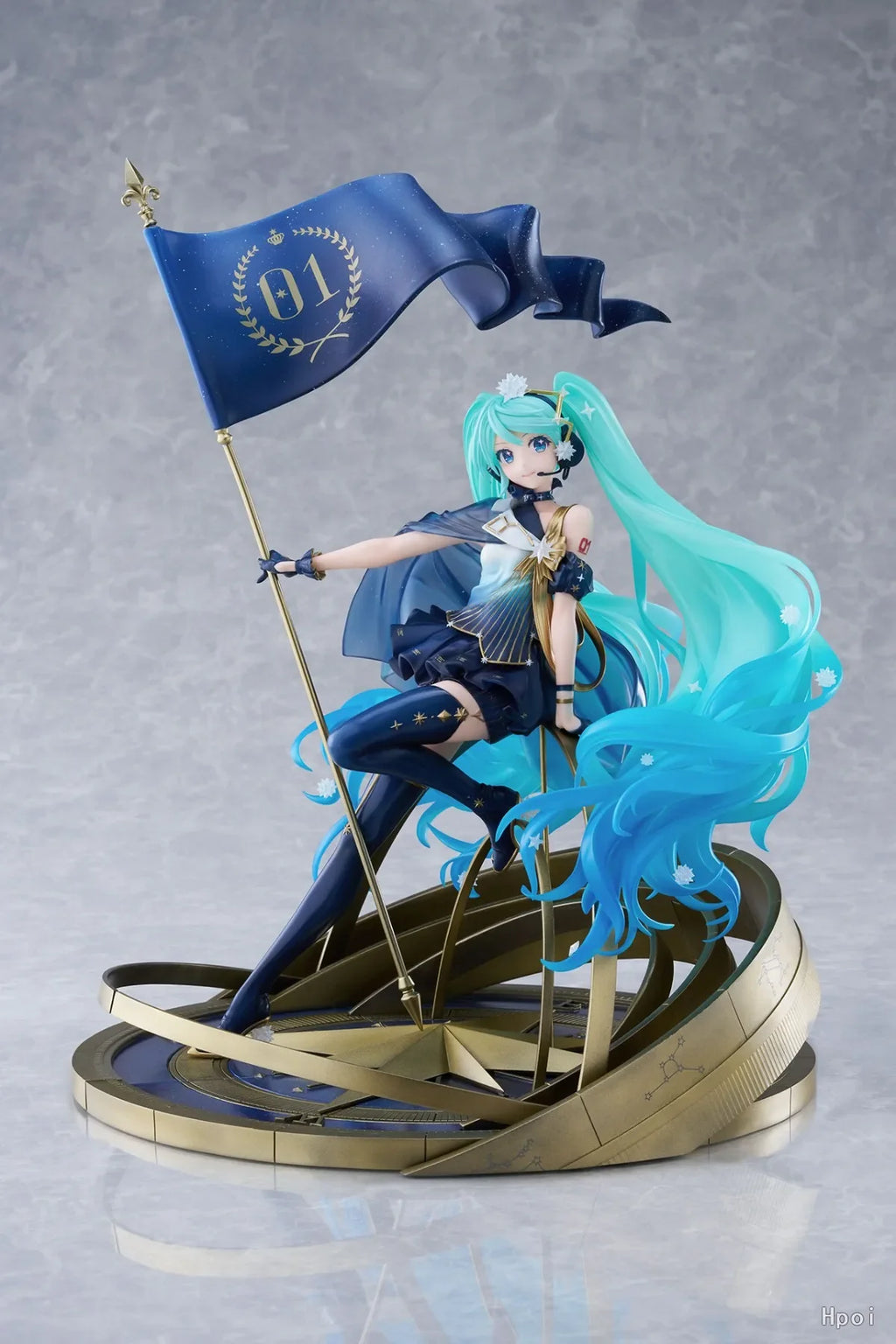 【In Stock】WING Spiritualale Piapro Characters Hatsune Miku Birthday 2022 Polaris Ver. 1/7 Scale Anime Figure Model