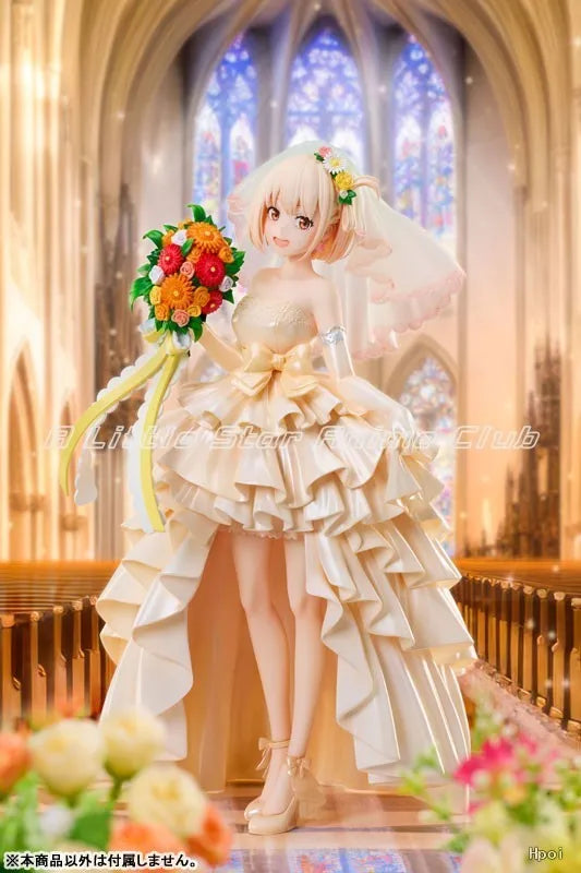 in Stock Original ANIPLEX Lycoris Recoil Nishikigi Chisato 1/7 Scale Dolls Animation Figures Models Collection