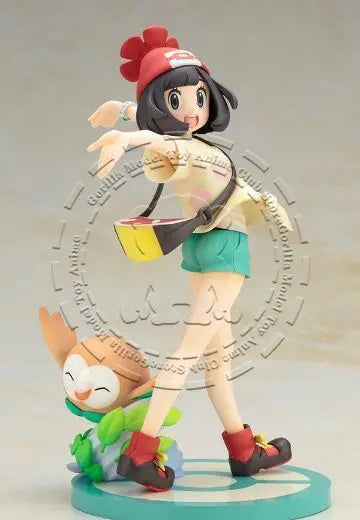 In Stock Original Genuine KOTOBUKIYA Pokémon Figure Series Moon & Rowlet 200mm Action Figure Model Collectible Toys Gift