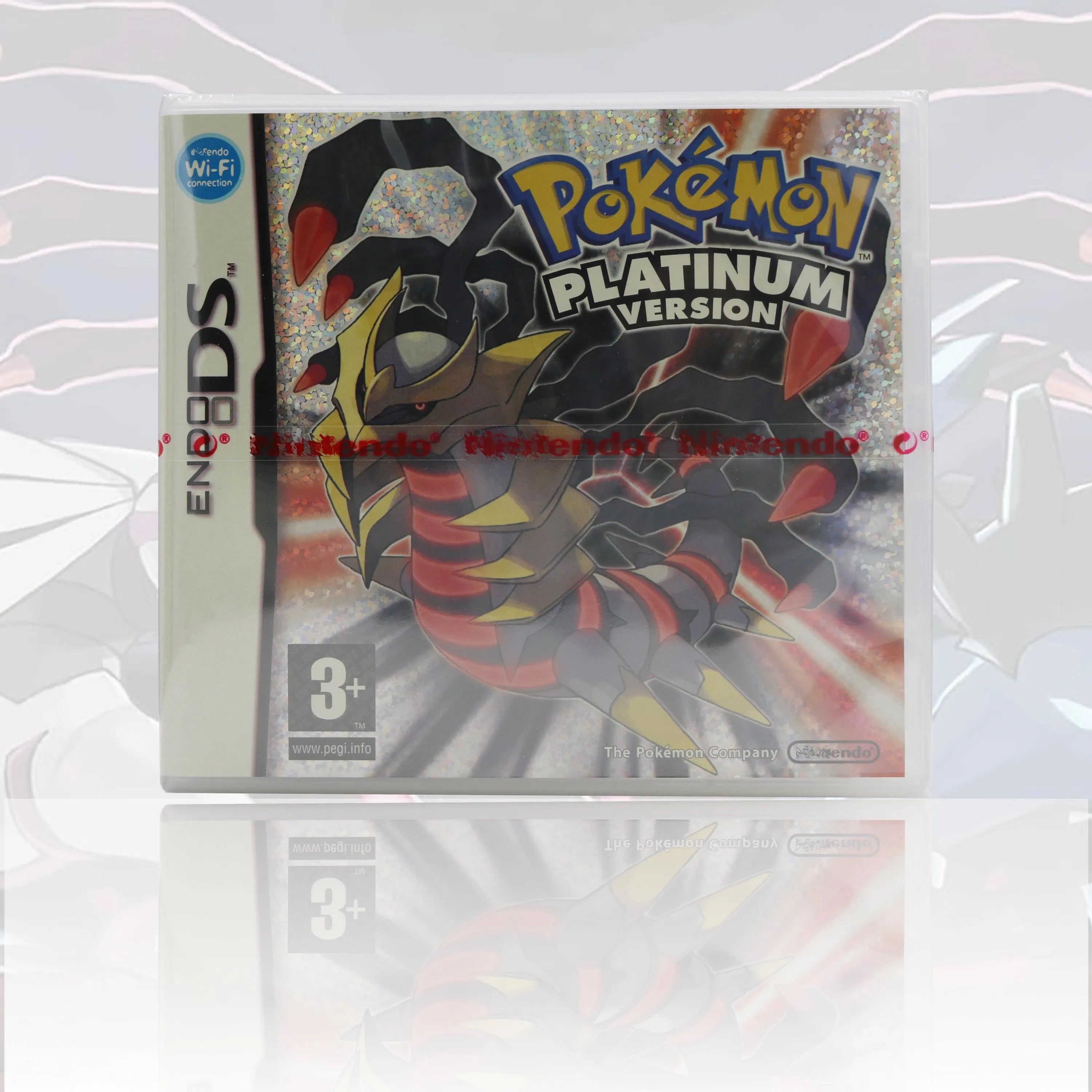 UKV Version Pokémon Platinum Version New Sealed Package DS Video Game Card Red Seal With Box and Manuals For DS 2DS 3DS Console