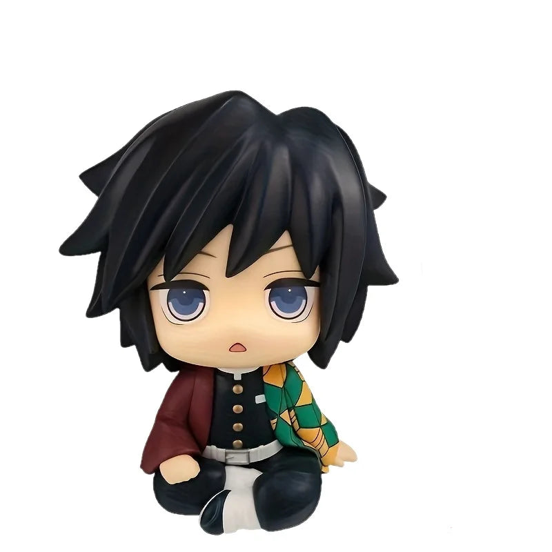 10cm Demon Slayer Anime Figure Tomioka Giyuu Figure Tokitou Muichirou Figurine  Customized Statue Model Doll Collection Gifts