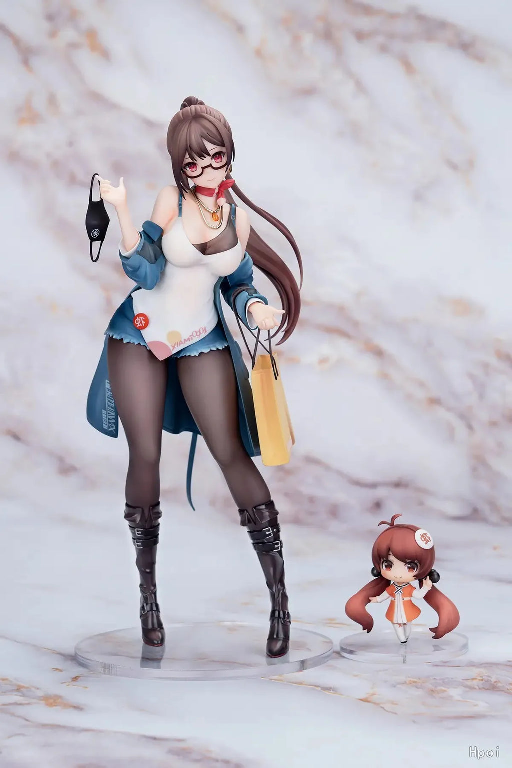Original in Stock APEX Xiami Model King Xiami Fourth Anniversary Figure Blues 1/7 Figures Model Toys Collection Gift Ornaments