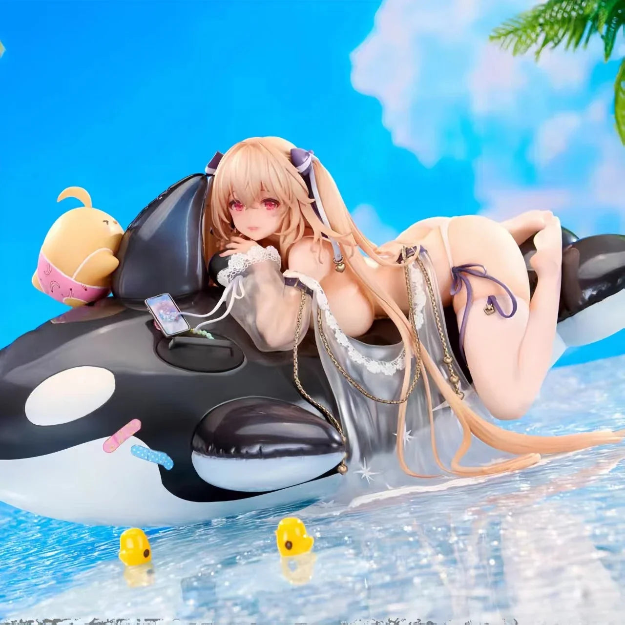 Toy USS Anchorage Azur Lane Game Character Collectible Sculpture Anime Figurine Action Model Toy Statue Figures Cartoon