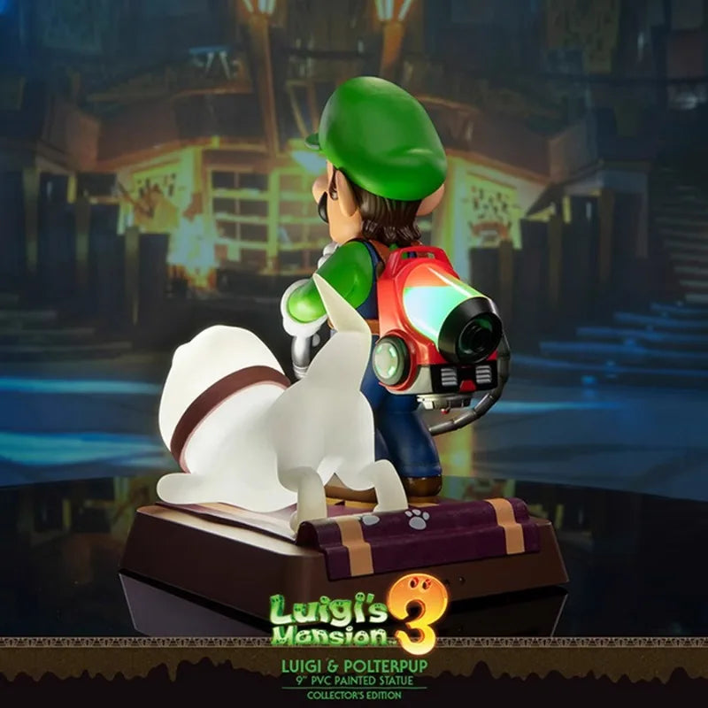 Mario peripheral model ornaments night lights First 4 Figures Luigi Western Pavilion 3 Mario collector's version of figure gifts
