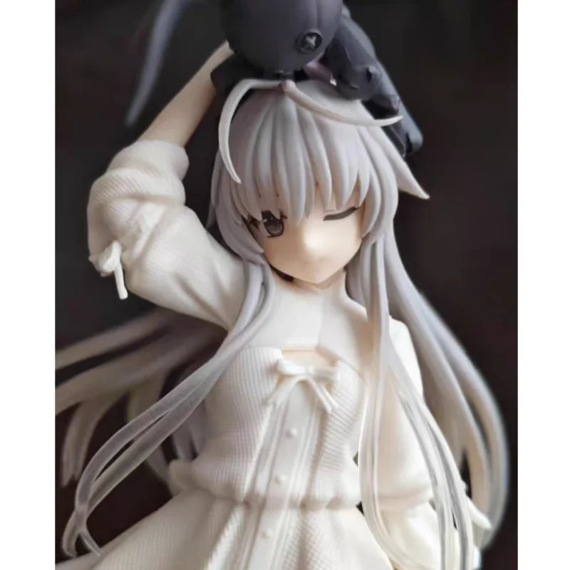 New Original Taito Yosuga No Sora Anime Figure Blink Calmly Kasugano Sora White Dress Pvc Action Figure Desktop Model Doll Toys