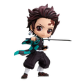 Kawaii Anime Demon Slayer Figur Nezuko Tanjirou Zenitsu Inosuke Kyoujurou GiyuuQposket PVC Modell Spielzeug Kinder Geschenk