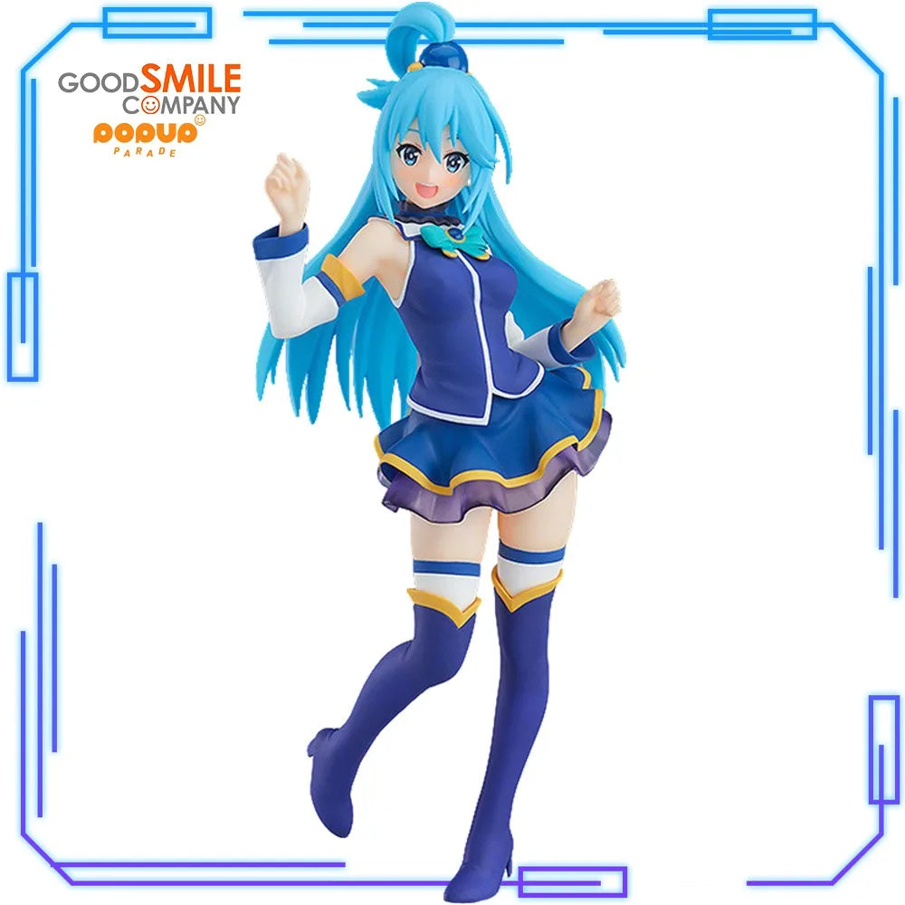 In Stock GSC Genuine Pop Up Parade Eiga Kono Subarashii Sekai Ni Shukufuku O! Kurenai Densetsu Aqua 18.5cm Model Figure Toy Gift