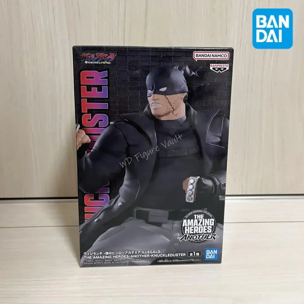 Bandai Original Vigilante -My Hero Academia Illegals- The Amazing Heroes-Another-Knuckleduster Anime Figure Model Toys Gifts