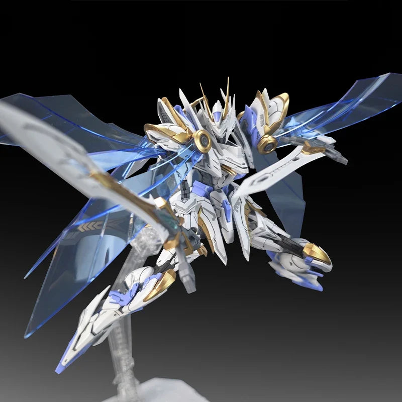 Snaa Knights Of The Round Table Divine Resonance Percival 1/144 Mecha Assembly Kit Action Figures Desktop Ornament Collect Gifts