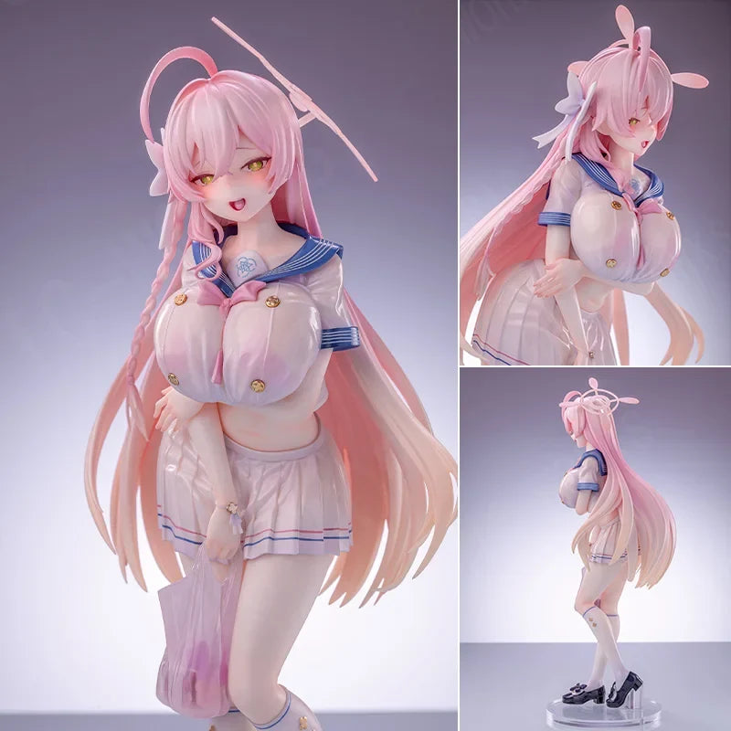 27cm Blue Archive Figure Hanako Urawa Rainy Night Ver. PVC Statue JK School Uniform Anime Girl Model Collectible