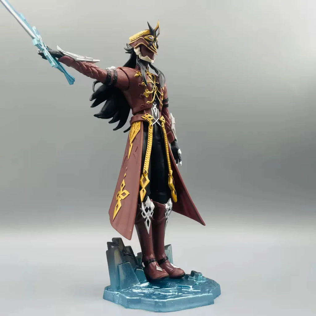 21cm Genshin Impact Ii Capitano Thrain Sentinel Knight The Captain Game Figure Model Statue Collection Desktop  Ornament Toys