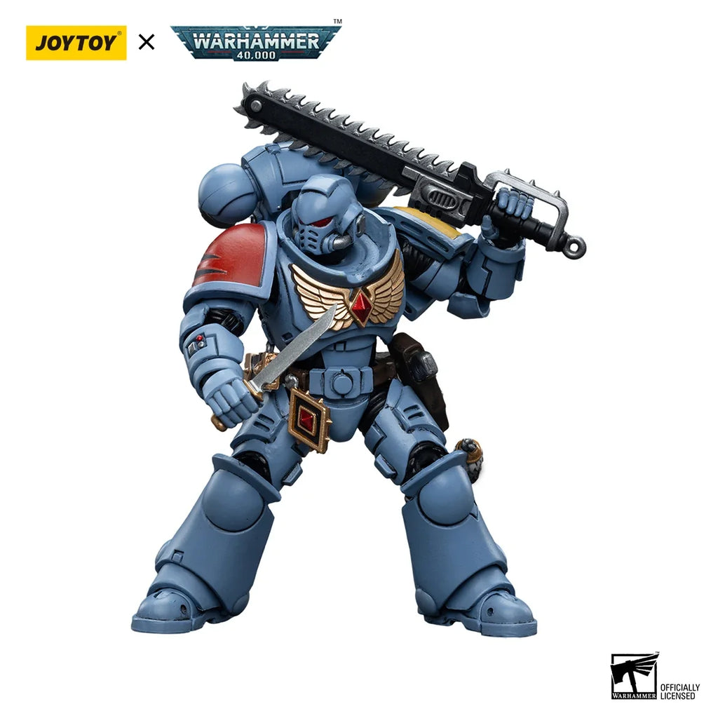 JOYTOY Warhammer 40K 1/18 Action Figures NEW Space Wolves Intercessors Anime Model Toy Gift