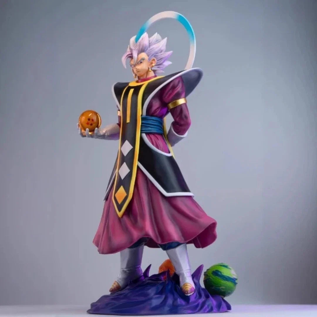 In Stock Dragon Ball 37cm Grand Priest Vegetto Jt Figure Free-Spirited Statue Saiyan Model Dragon Ball Super Ornaments