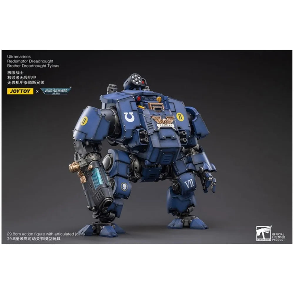 JOYTOY Warhammer 40K UItramarines Redemptor Dreadnought Brother Dreadnought Tyleas Action Figure Doll Decoration Gift Collection