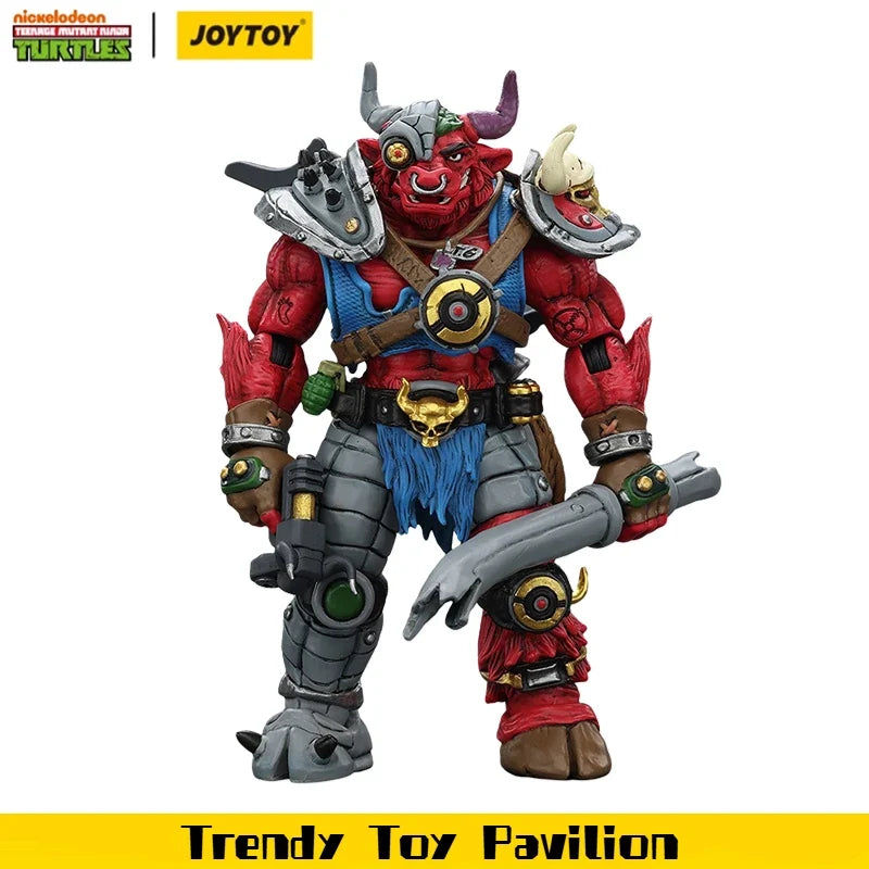 【JOYTOY】1/18 Action Figure TMNT Groundchuck Model