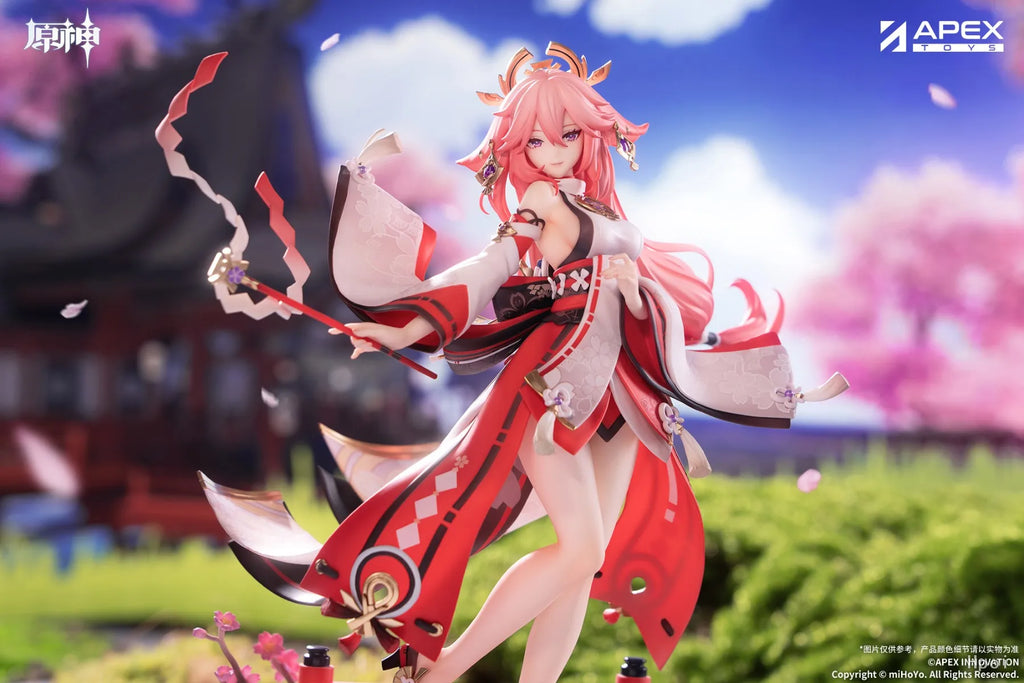ã€MTã€‘Vorverkauf Original APEX-TOYS MiHoYo Genshin Impact Yae Miko 1/7 Scale Figur Spielzeug Modell zum Sammeln