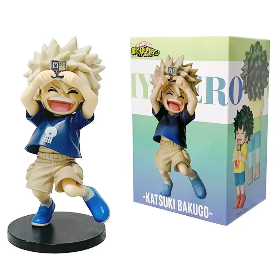 New Arrival | In Stock Gift | My Hero Academia Childhood Izuku Midoriya / Childhood Katsuki Bakugo Figure Model Decoration Doll