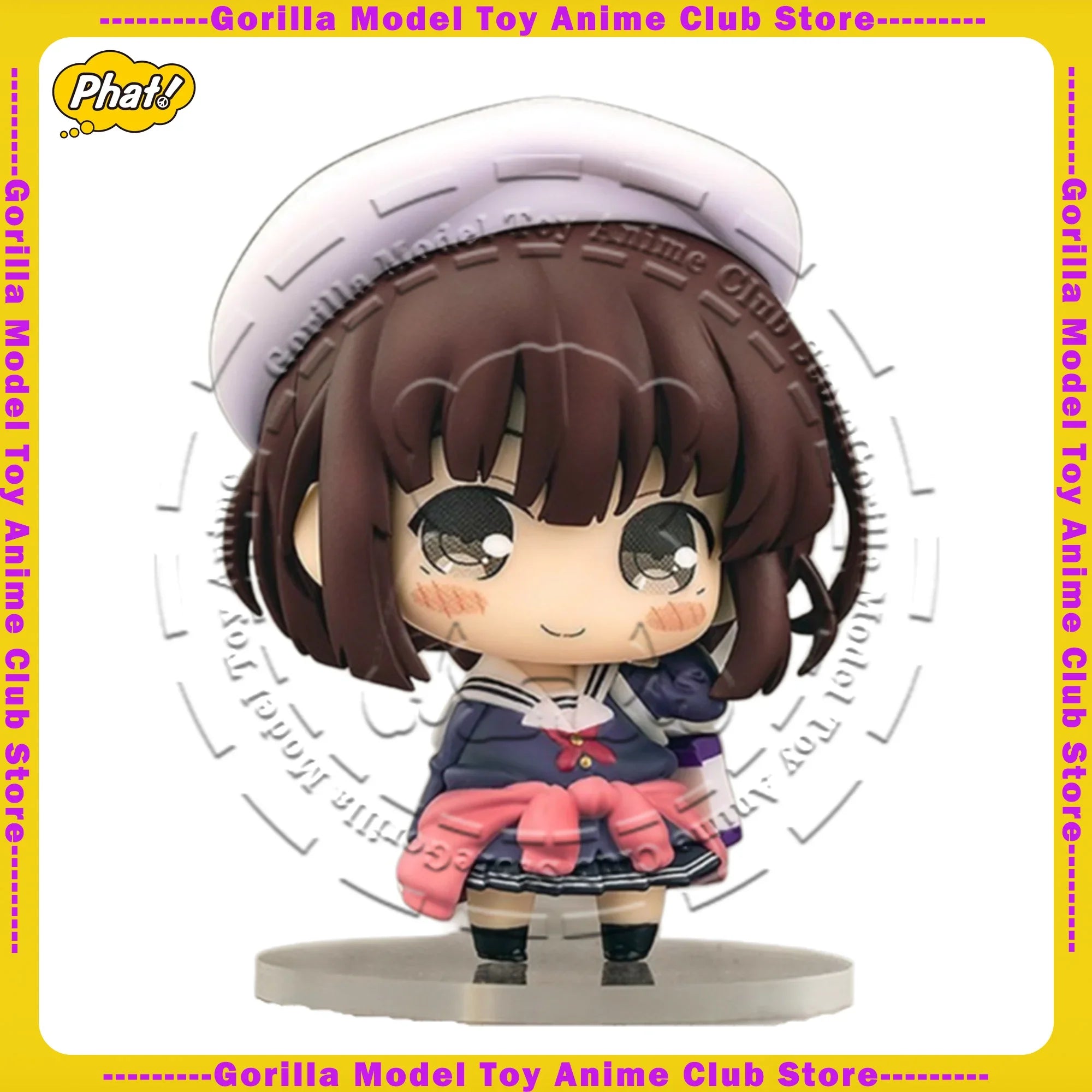 In Stock Original Genuine Phat! Medicchu Figure Saekano: How to Raise a Boring Girlfriend  Kato Megumi 70mm Cute Collectible
