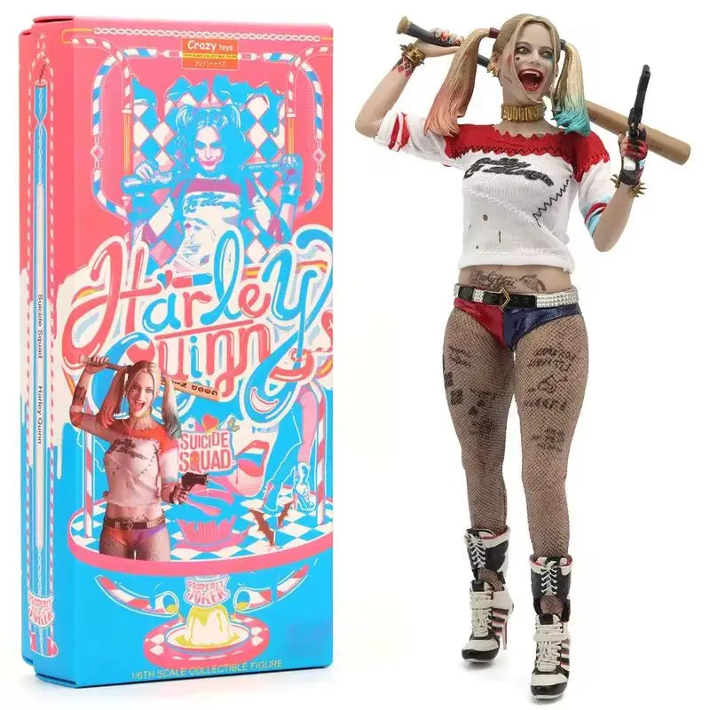 New Dc 1/4 And 1/6 Superheroes Figures The Joker Man Harley Quinn Pvc Model Toys Desktop Decoration Ornaments Doll  Holiday Gift