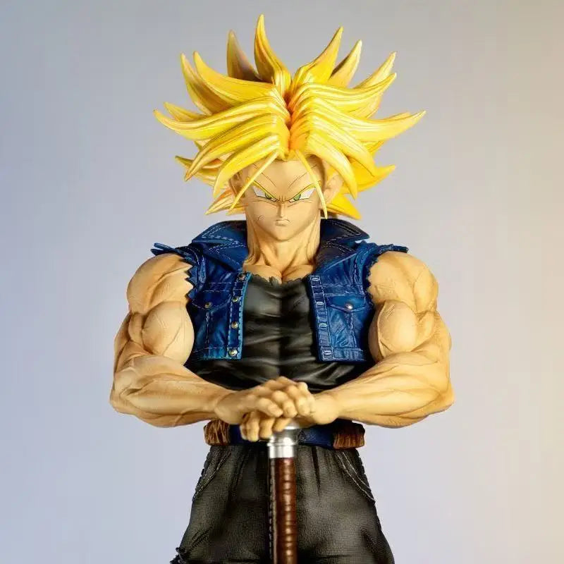 Jt Statue Dragon Ball Z Trunks Figure 53cm/20.87inch Future Trunks Super Saiyan Action Figures Collection Mode Toys Gifts