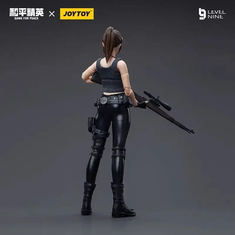 JOYTOY LEVEL NINE Action Figures Anime 1/12 16cm FRONTLINE CHAOS Gilly Collection Model Toys