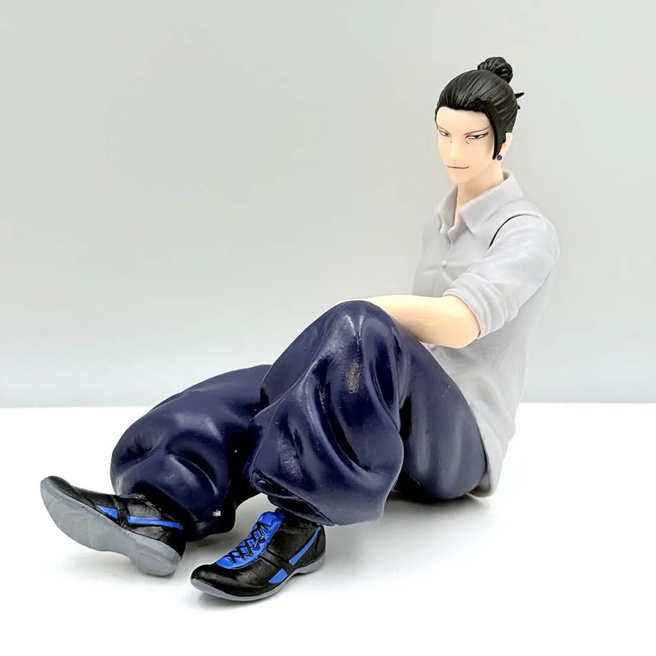Hot Jujutsu Kaisen Mini Figures Satoru Gojo Figure Action Geto Suguru Figurine Q Version Anime Model PVC Collection Toys Statue