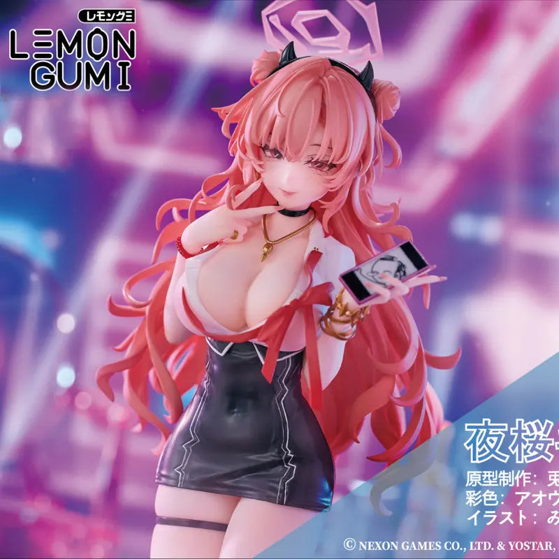 In-Stock Anime & Gaming Merchandise Azur Lane: Yoru Sakura Kiroro 2d Girl Pc Case Ornament Model Figurine Christmas Gift