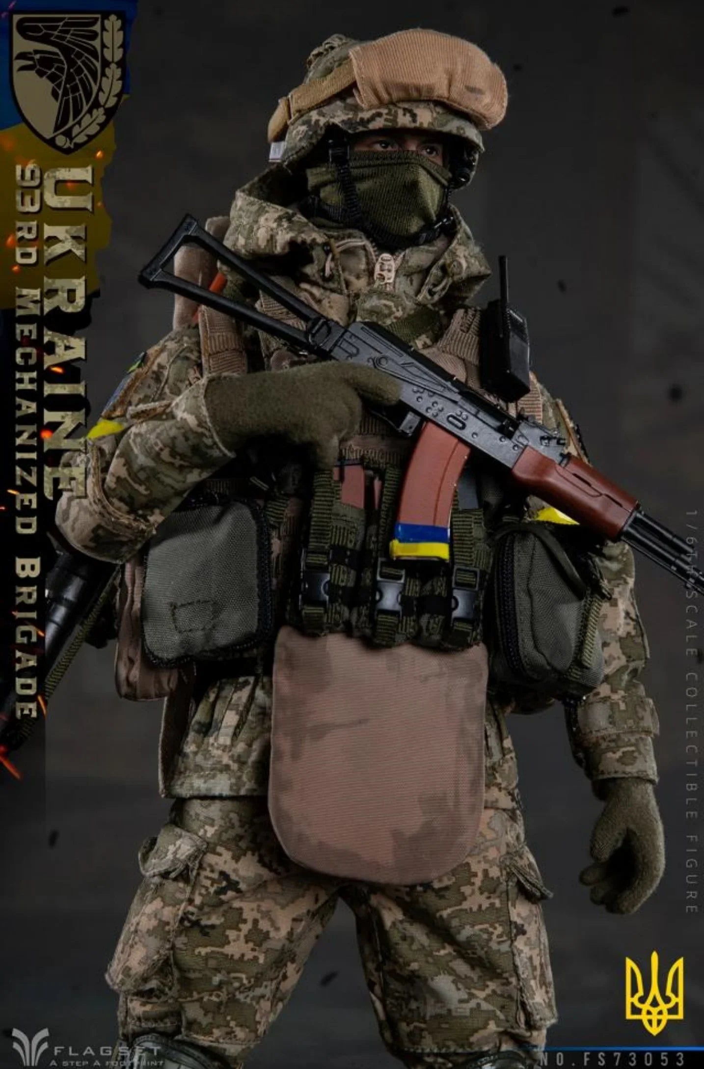 FLAGSET 1/6 Ukraine Anti-tank Gunner FS-73053 Action Figure