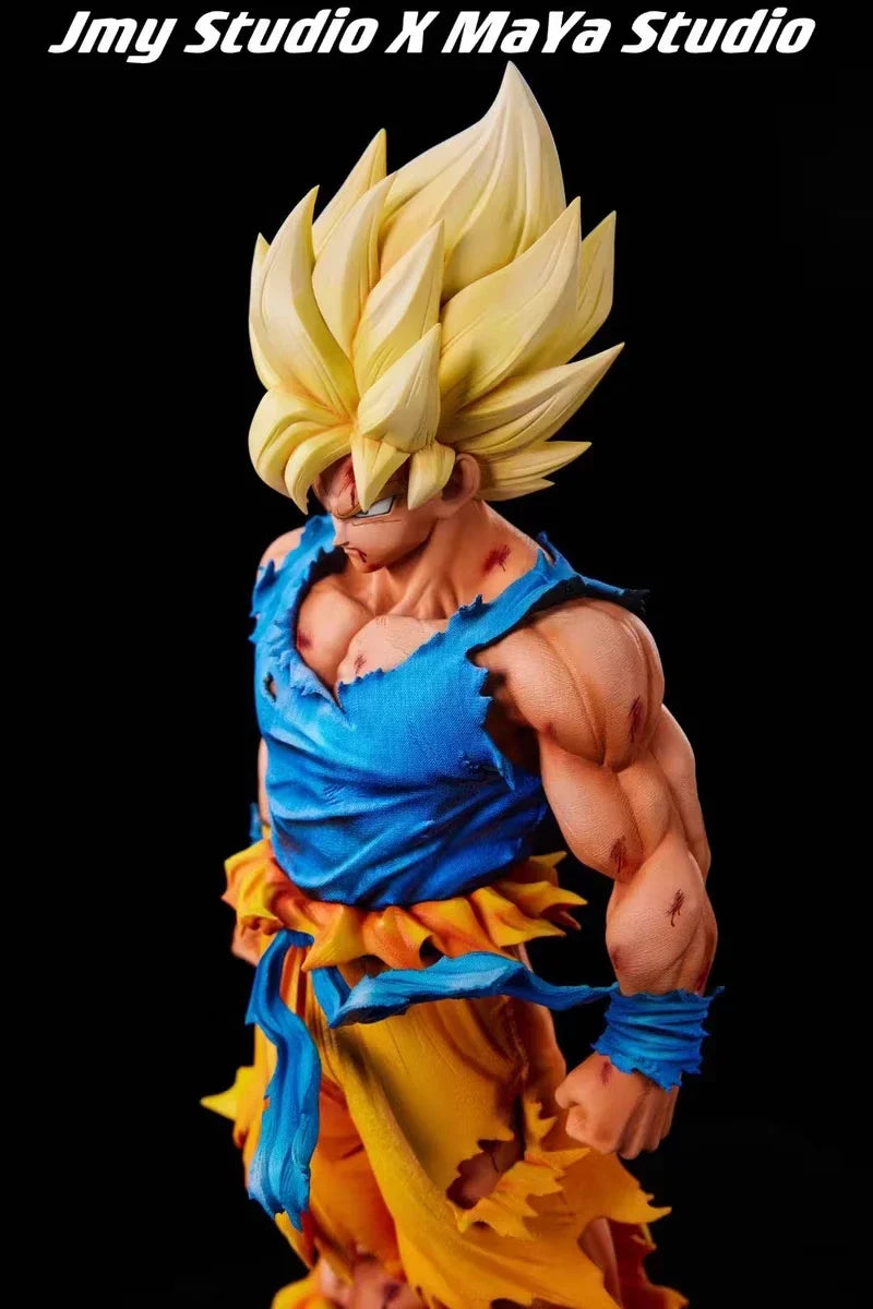 Hot 30cm Dragon Ball Figure Son Goku Figurine Super Saiyan Goku Anime Statue Collection Dragon Ball Model Toy Kid Halloween Gift