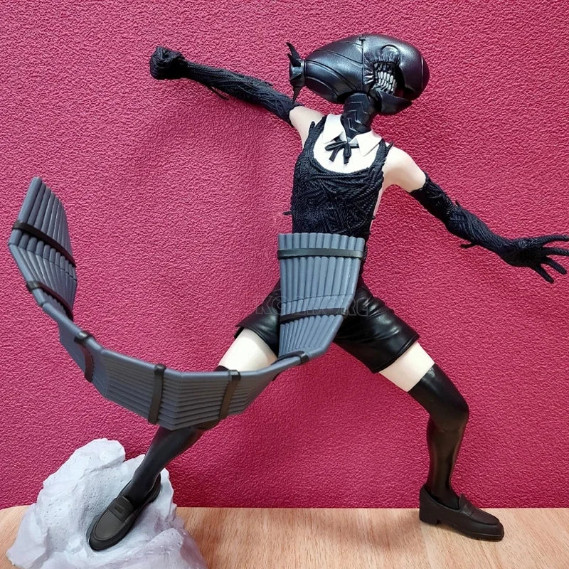 18cm Chainsaw Man Reze Hen Demon Anime Figure Denji/Power Action Figure Aki Hayakawa/Makima Bunny Girl Figurine Model Doll Toys