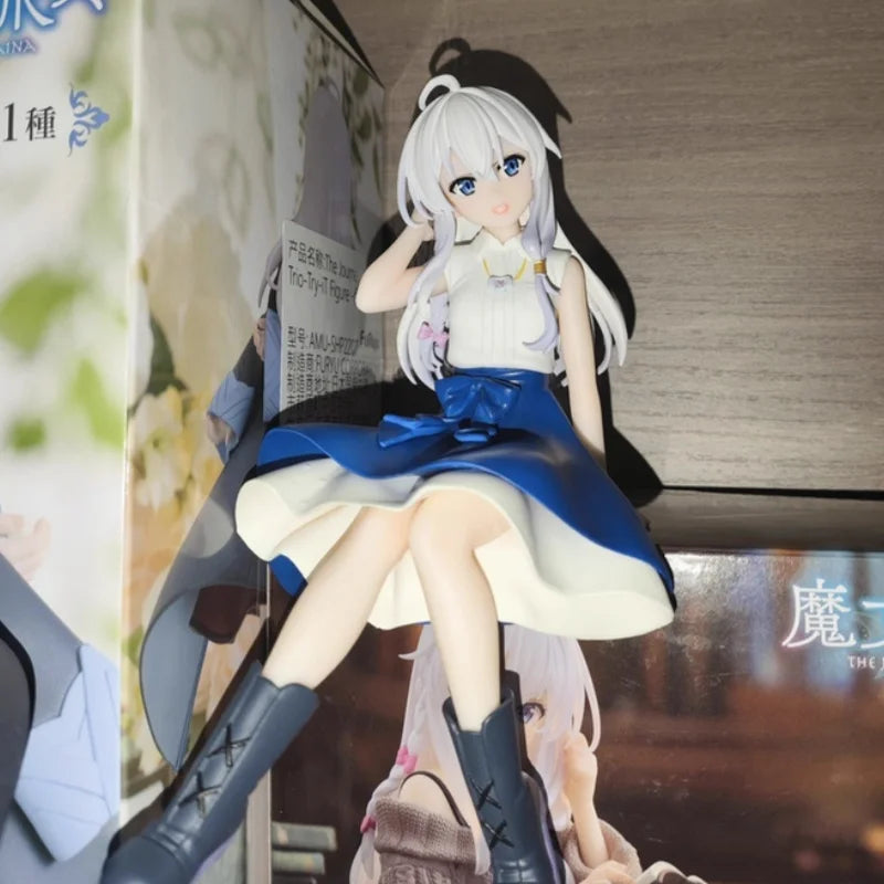 In Stock Original Furyu Wandering Witch The Journey Of Elaina Elaina Horn Skirt Pvc Anime Figures Action Figure Model Toys Gifts
