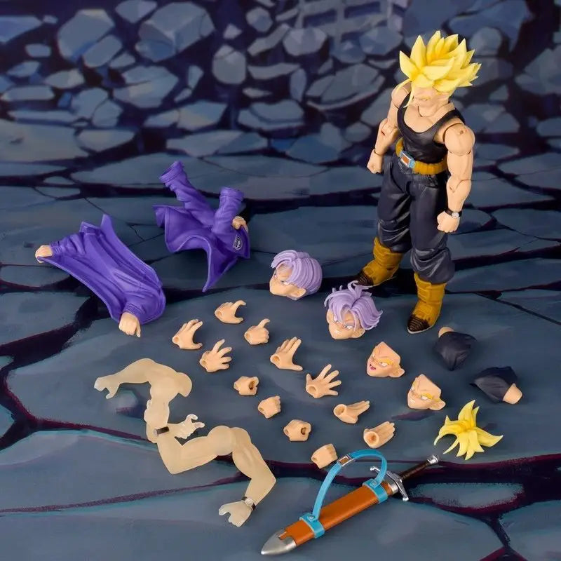 Action Figure Demoniacal Fit Trunks 3.0 Anime Tomorrow'S Son - Liberate The Future Model Doll Collectible Statue Decoration Toy