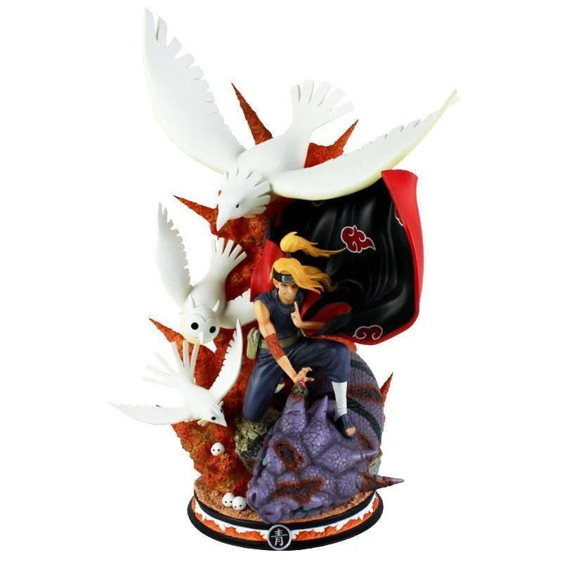 41cm Naruto Akatsuki Deidara CS Series PVC Material Anime Figure Model Statue Desktop Decoration Birthday Anniversary Gift Toys