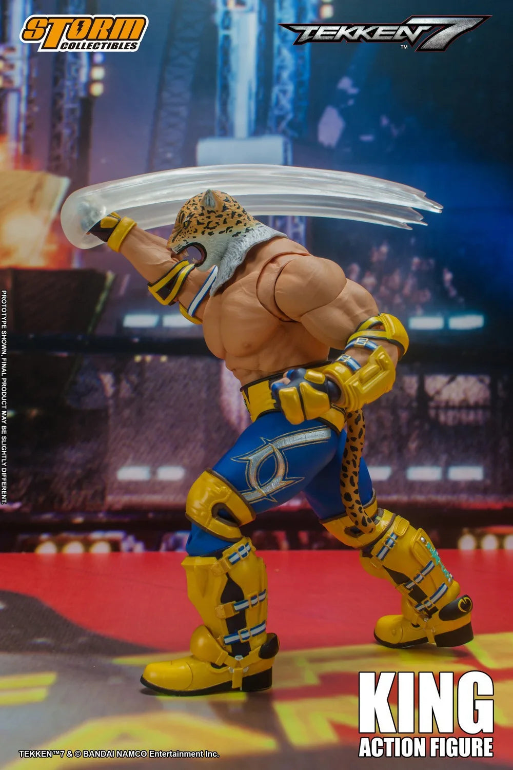 In Stock Storm Toys BNTK04 1/12 Scale Tekken 7 King Panther King 6 Inch Action Figure Model Toy for Fans Collection