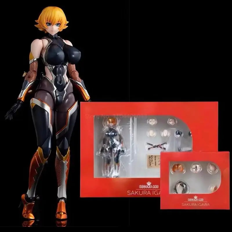 Taimanin Asagi 3 Action Figure Mizuki Yukikaze Igawa Sakura Asagi Figurine Anime Peripheral Collect  Action Figures Toys Gifts