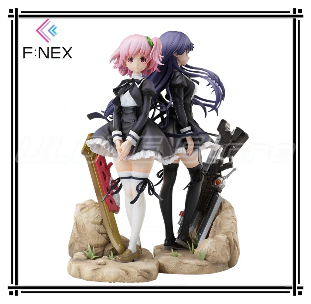 In Stock Original F:NEX Assault Lily BOUQUET Hitotsuyanagi Riri Shirai Yuyu Anime Figure Model Gift Toy Collection