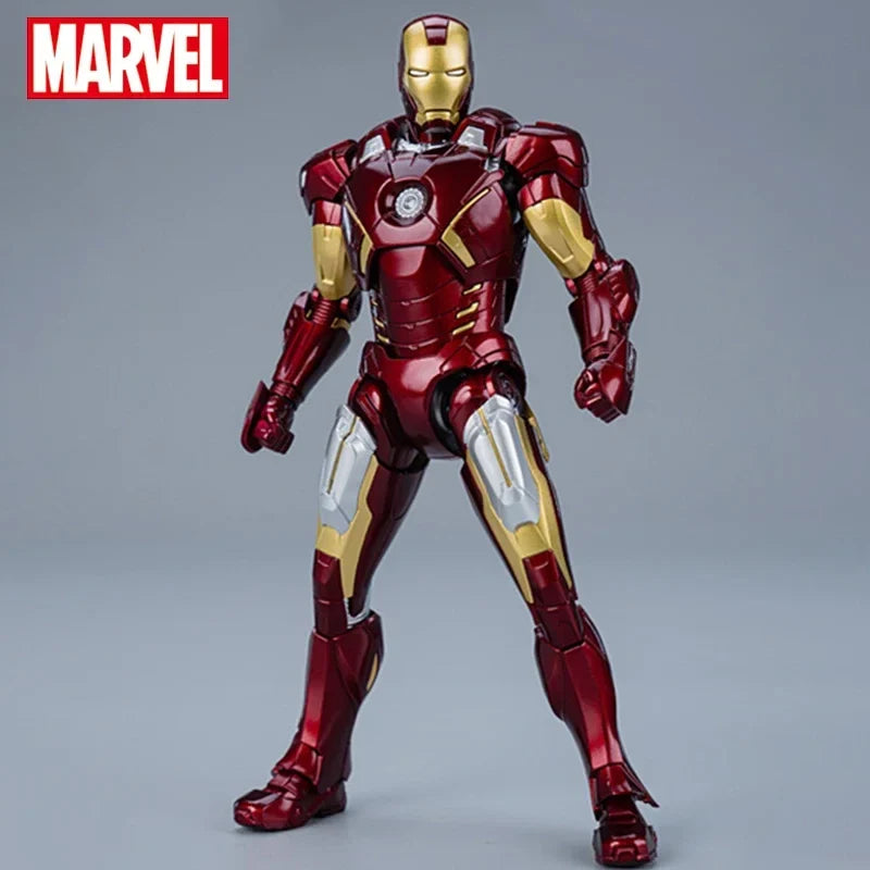 Fondjoy Marvel Iron Man MK7 DIY Assemble Toy Iron Man Model 15cm ABS Material 1/12 Scale Action Figures Toy  Boys Birthday Gift