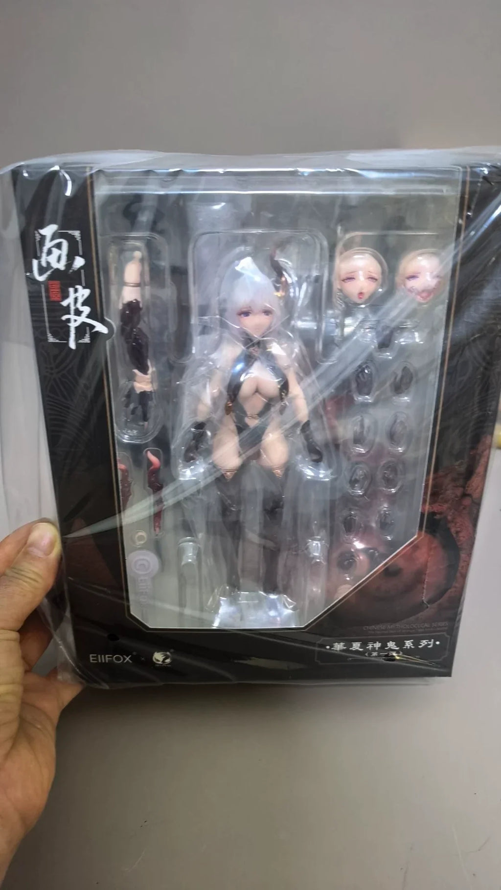 In Stock EIIFOX BEARPANDA Chinese Mythological Ghost Painted Skin 1/12 Scale Action Figure Anime Model Trendy Toys Desktop Doll